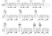 证据吉他谱,原版歌曲,简单D大调弹唱教学,六线谱指弹简谱图