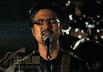 春天里吉他谱,原版汪峰歌曲,简单E调指弹曲谱,高清六线乐谱教学