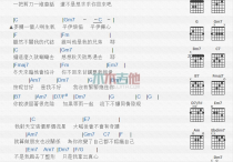 好久不见吉他谱,C调高清简单谱教学简谱,周杰伦六线谱原版六线谱图片