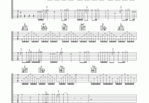 过火吉他谱,C调高清高清简单谱教学简谱,张信哲六线谱原版六线谱图片