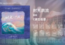 时光洪流吉他谱,程响歌曲,C调高清图,4张六线原版简谱