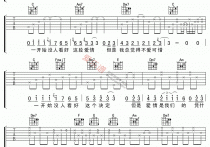 全部都给你吉他谱,C调高清简单谱教学简谱,吴克群、钟欣桐六线谱六线谱图片