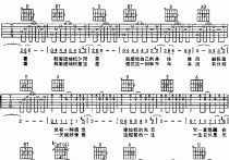 一天吉他谱,C调高清简单谱教学简谱,许巍六线谱原版六线谱图片